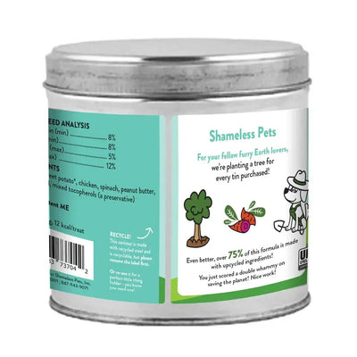 Shameless Pets Plant A Tree, Eat Your Greens Crunchy Dog Treats - Talis Us