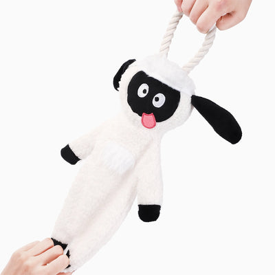 Hugsmart Pet sheep dog rope toy designed for interactive play and chewing activities