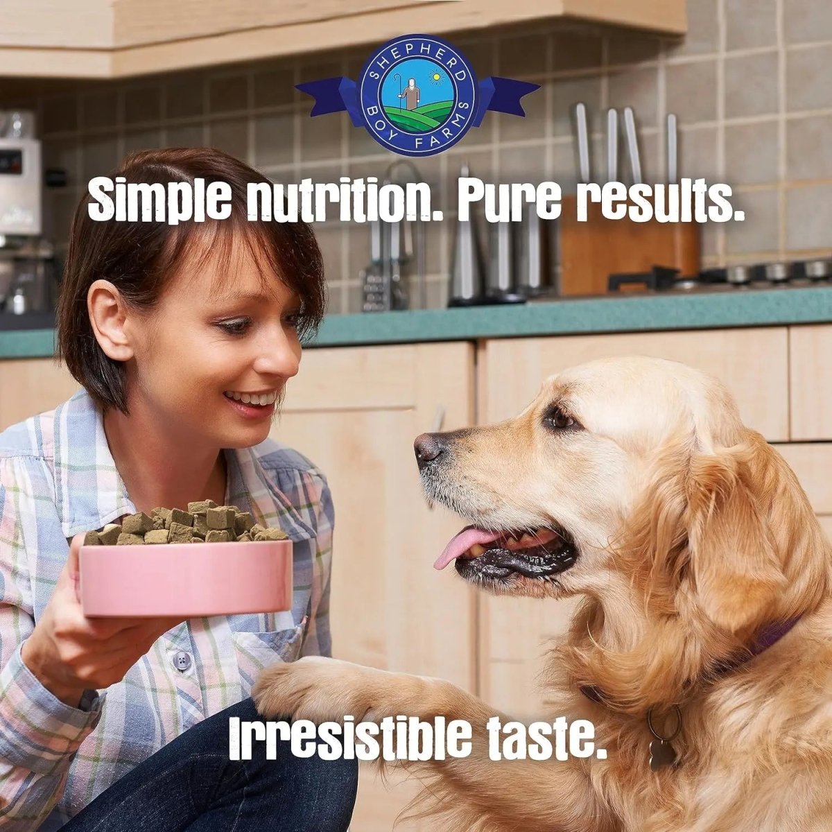 Shepherd Boy Farms Freeze Dried Bison Recipe Dog Food 14 oz - Talis Us