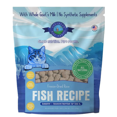Shepherd Boy Farms Freeze Dried Fish Cat Food 12oz - Talis Us
