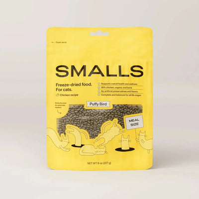Smalls Puffy Bird Chicken Recipe Freeze - Dried Cat Food - Talis Us