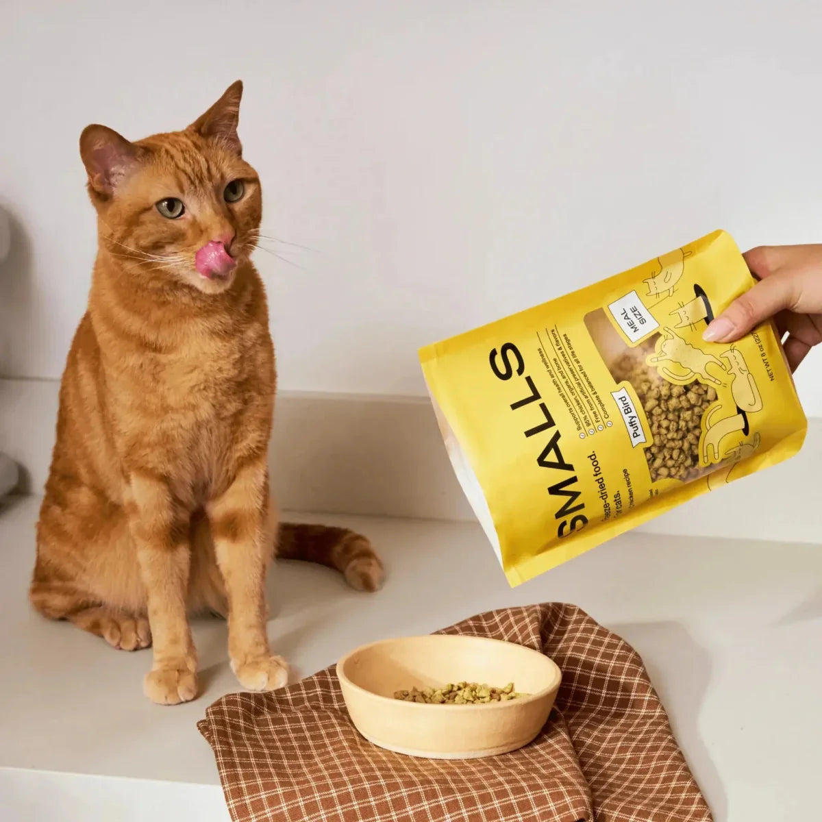 Smalls Puffy Bird Chicken Recipe Freeze - Dried Cat Food - Talis Us