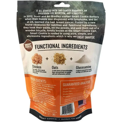 Smart Cookie Hip & Joint Dog Treats – Chicken Biscuits with Glucosamine for Senior Dogs 8oz - Talis Us