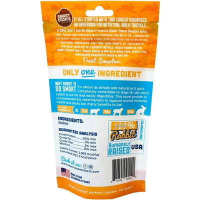 Smart Cookie Rabbit Jerky Dog Treats – Hypoallergenic & Healthy Training Bites - Talis Us