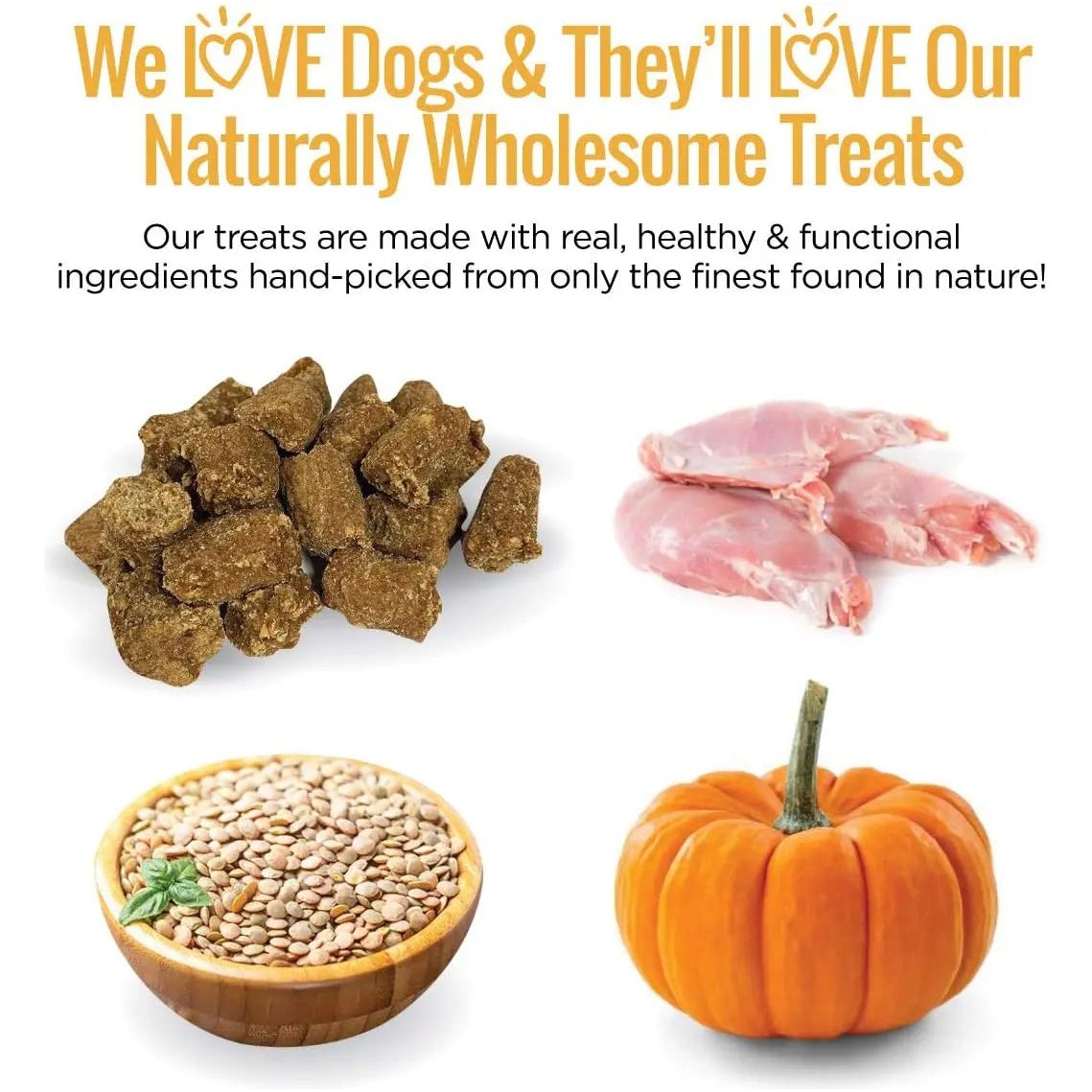 Smart Cookie Rabbit & Pumpkin All - Natural Training Treats 5oz - Talis Us