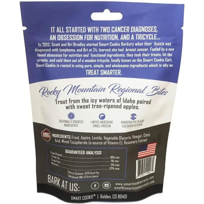Smart Cookie Trout & Apple Grain - Free Hypoallergenic Dog Treats 5oz - Talis Us