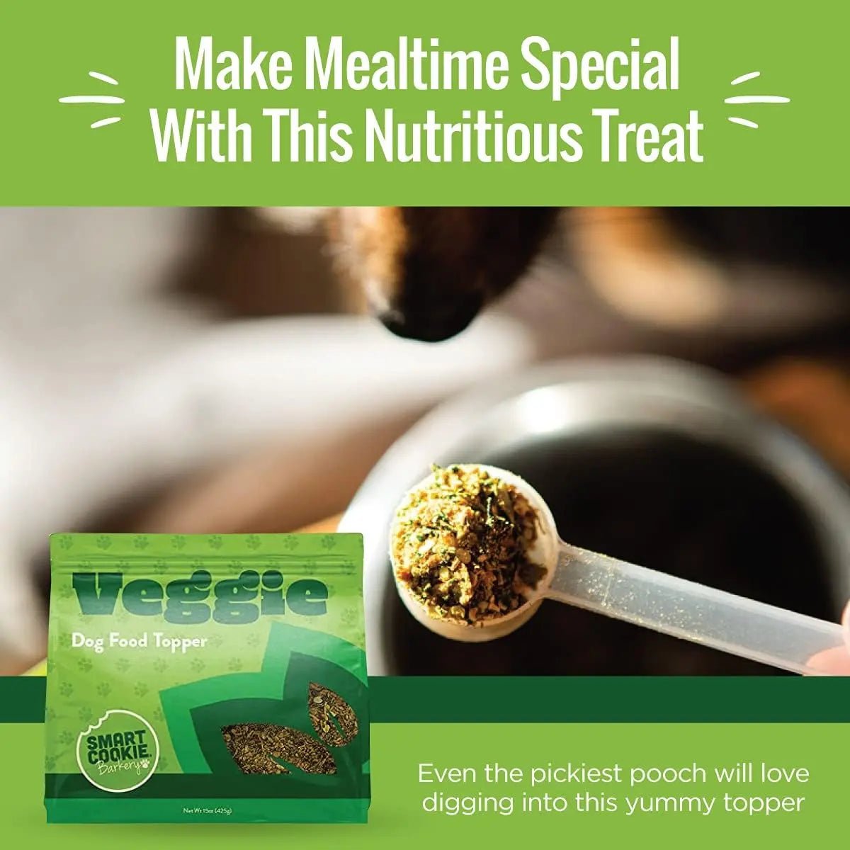 Smart Cookie Veggie Dog Food Topper - Talis Us