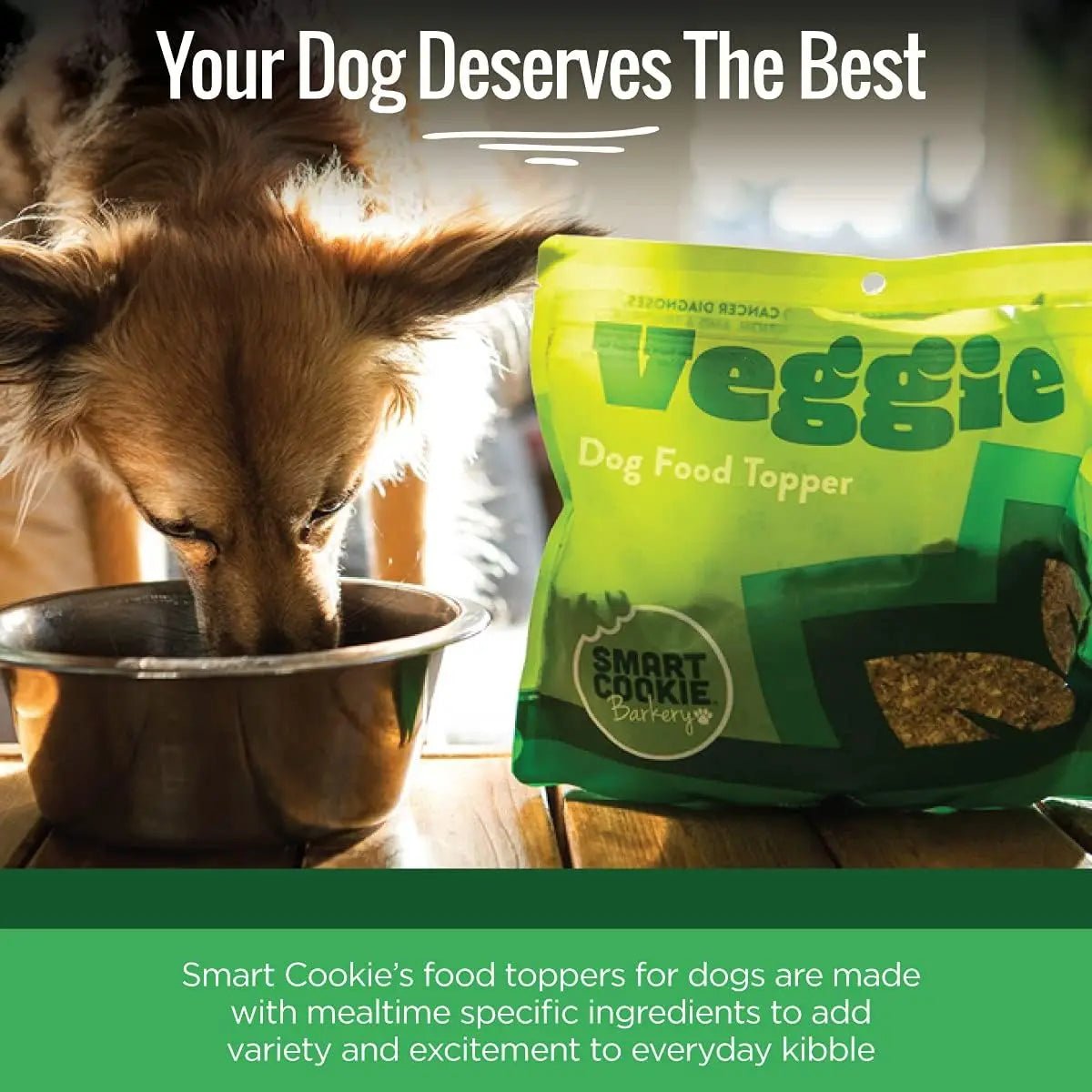 Smart Cookie Veggie Dog Food Topper - Talis Us