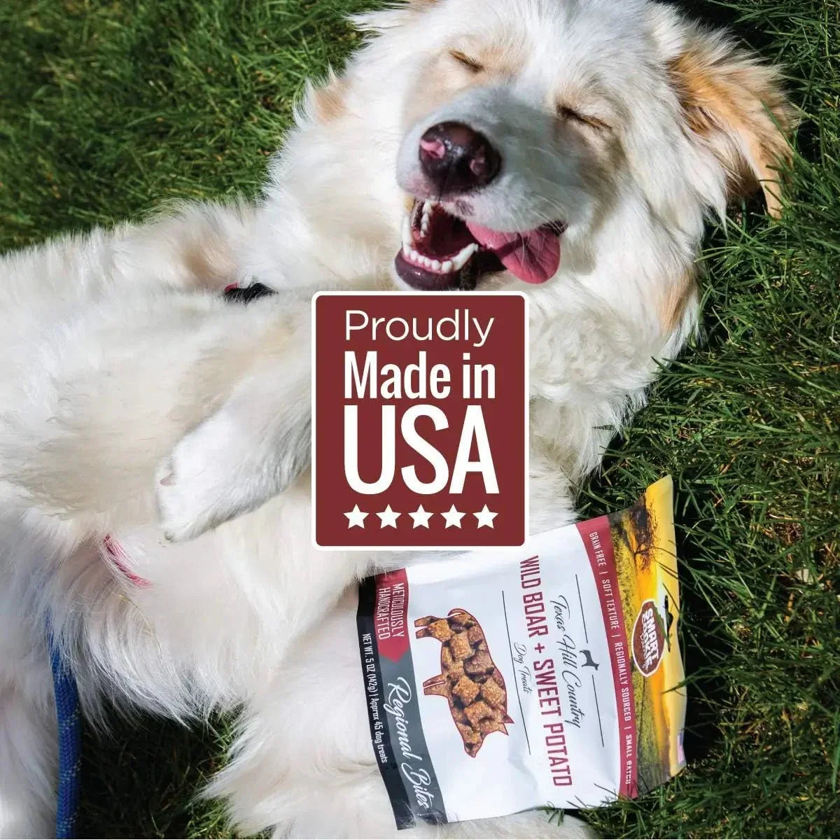 Smart Cookie Wild Boar & Sweet Potato Grain - Free Dog Treats - Talis Us