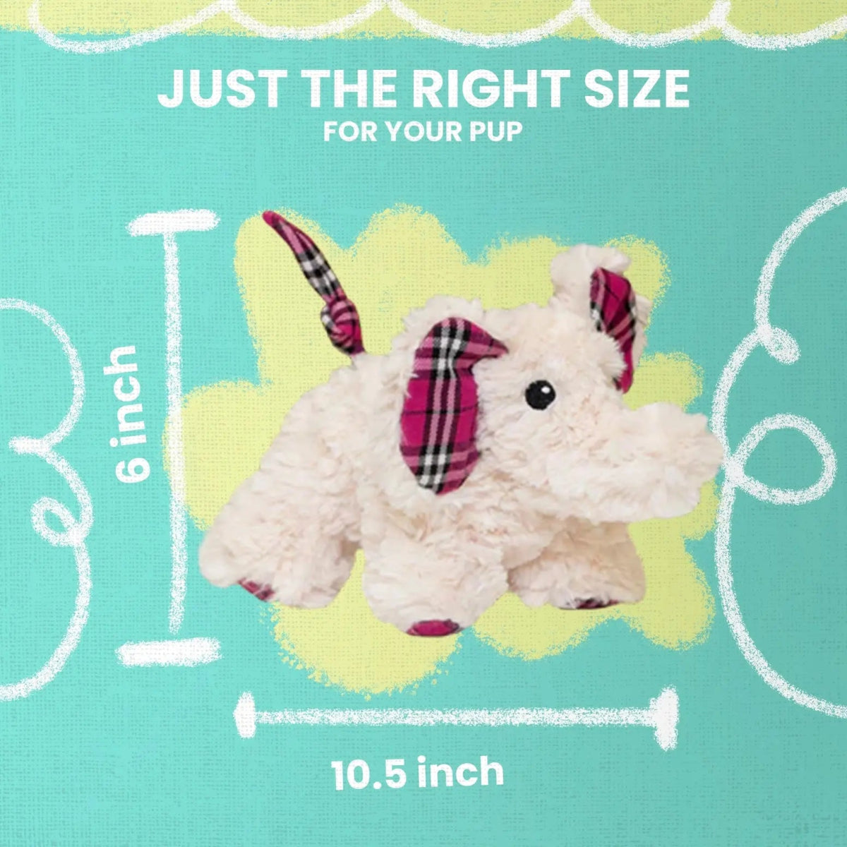 SnugArooz Ella the Elephant Dog Toy - Talis Us