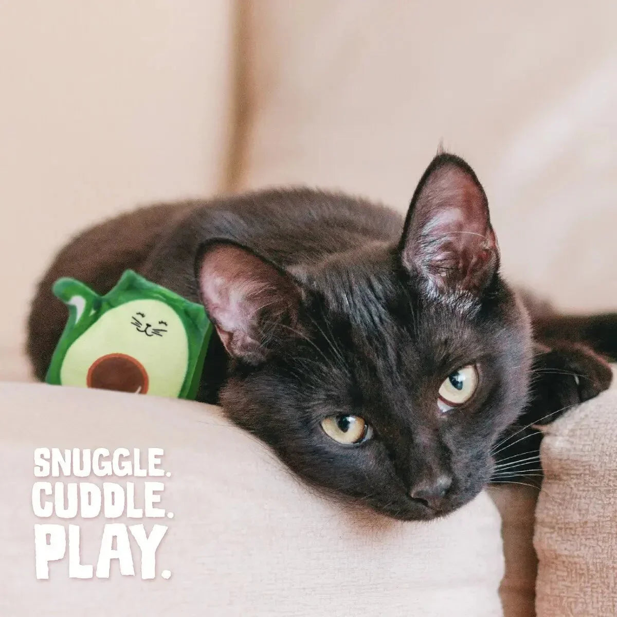 SnugArooz Kitty Avocato Cat Toy 3.5" - Talis Us