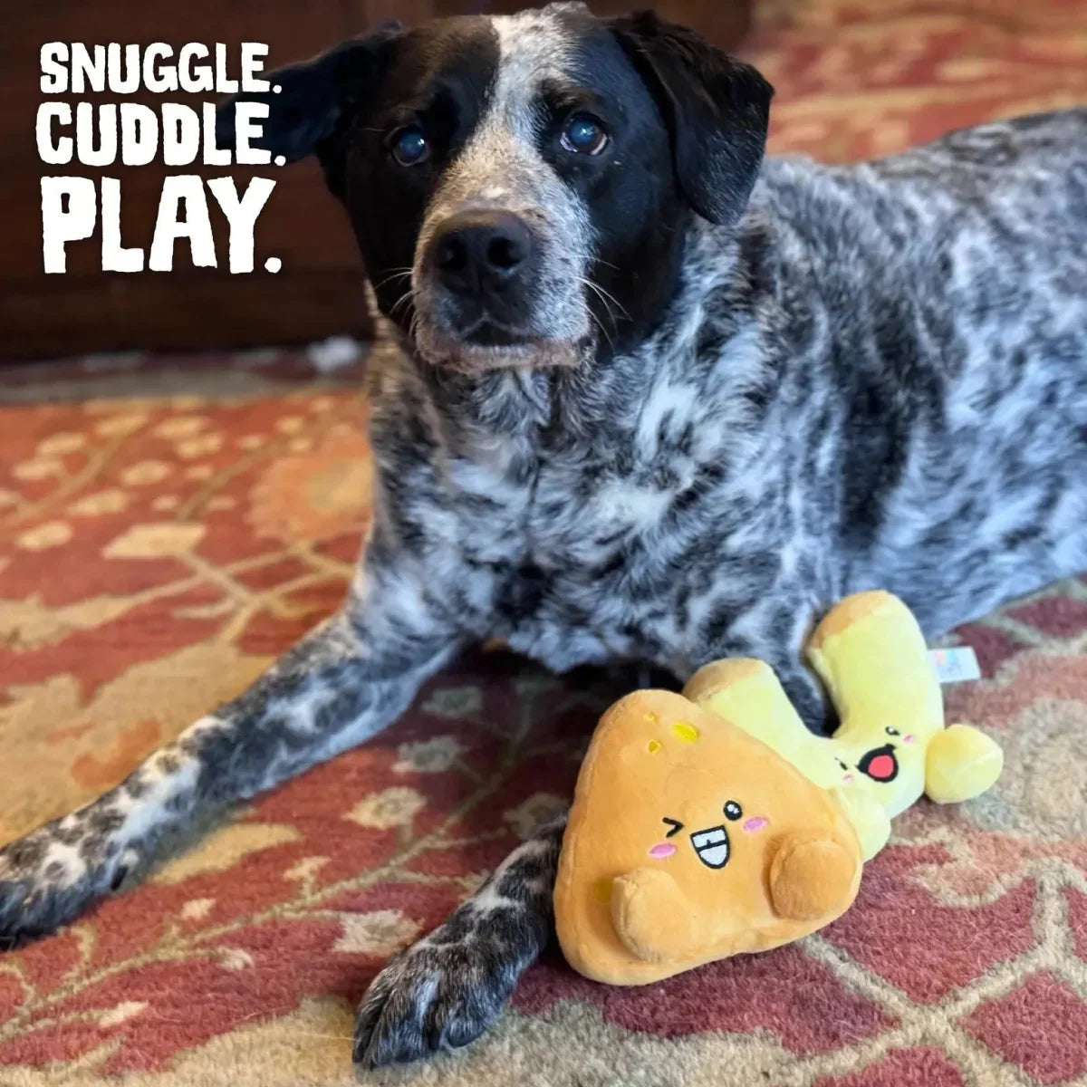 SnugArooz Mac N' Cheese Plush Dog Toys - Talis Us