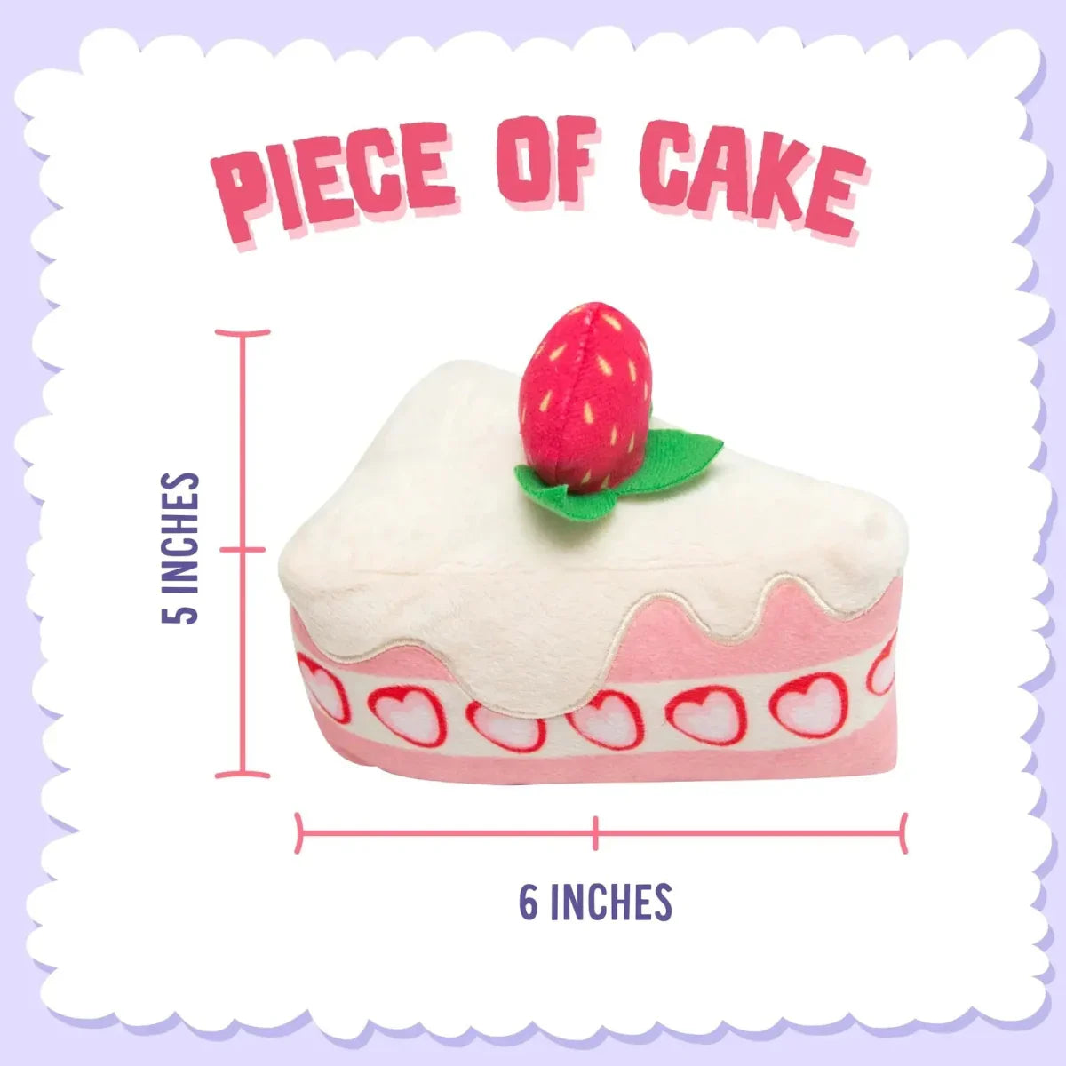 SnugArooz Piece of Cake Dog Plush Toys - Talis Us