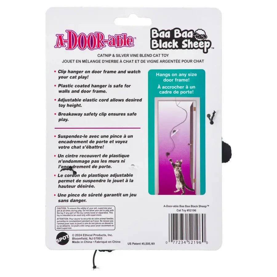 Spot Baa Baa Sheep A - door - able Cat Toy - Talis Us