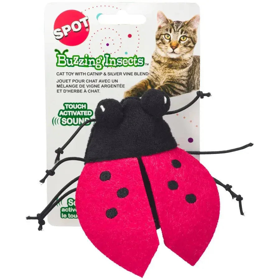 Spot Buzzing Insects Cat Toy Assorted, 5 in - Talis Us