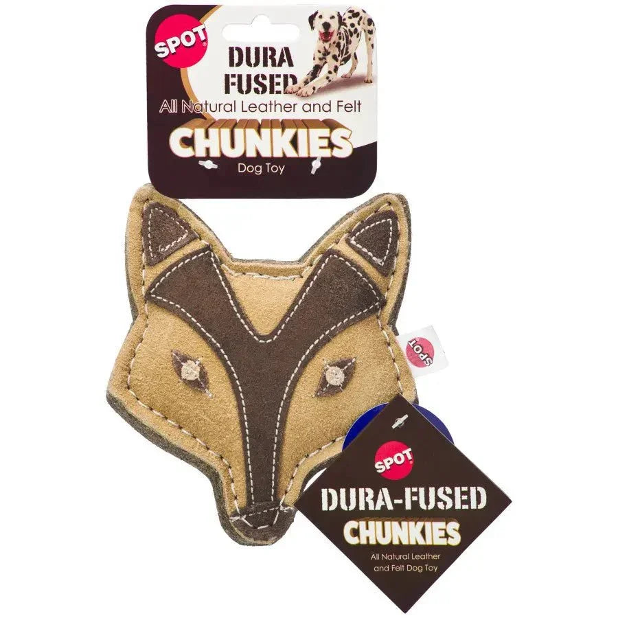 Spot Dura - fuse Leather Chunky Dog Toy 5 in - Talis Us