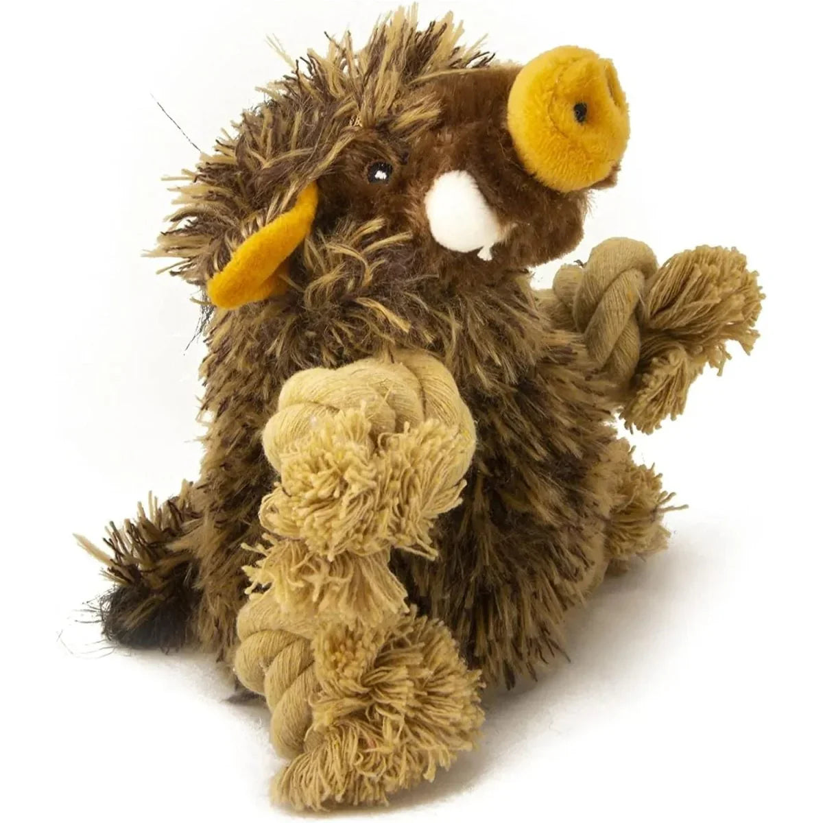 Steel Dog Roper Plush Dog Toy with Knotted Rope - Talis Us