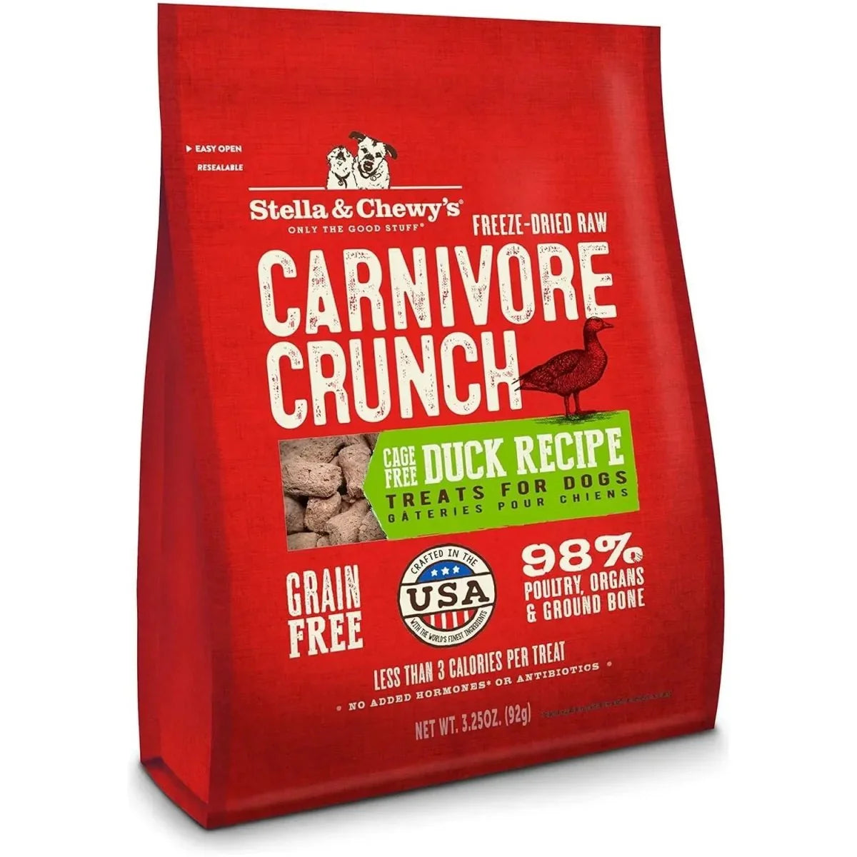 Stella & Chewy's Carnivore Crunch Freeze Dried Dog Treats 3.25 oz - Talis Us