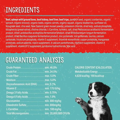 Stella & Chewy's Freeze Dried Beef and Salmon Meal Mixer Puppy Food - Talis Us