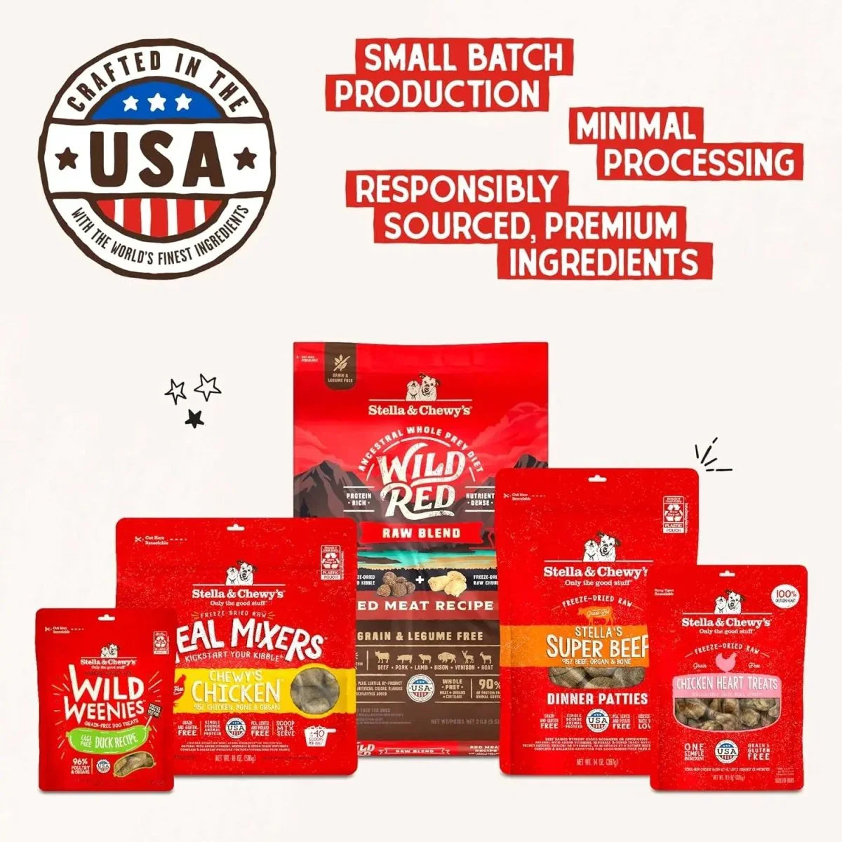 Stella & Chewy's Freeze Dried Stella's Super Beef Meal Mixers - Talis Us