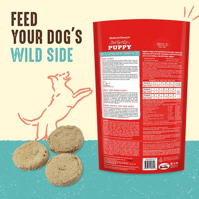 Stella & Chewy's Perfectly Puppy Food Freeze Dried Beef and Salmon - Talis Us