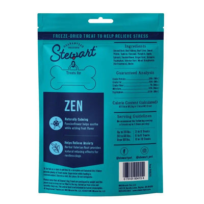 Stewart Zen w/Passionflower Beef & Pumpkin Recipe Grain - Free Freeze - Dried Dog Treat - Talis Us