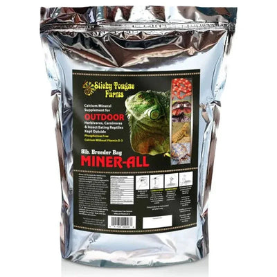 Sticky Tongue Farms Miner All Outdoor Reptile Supplement - Talis Us
