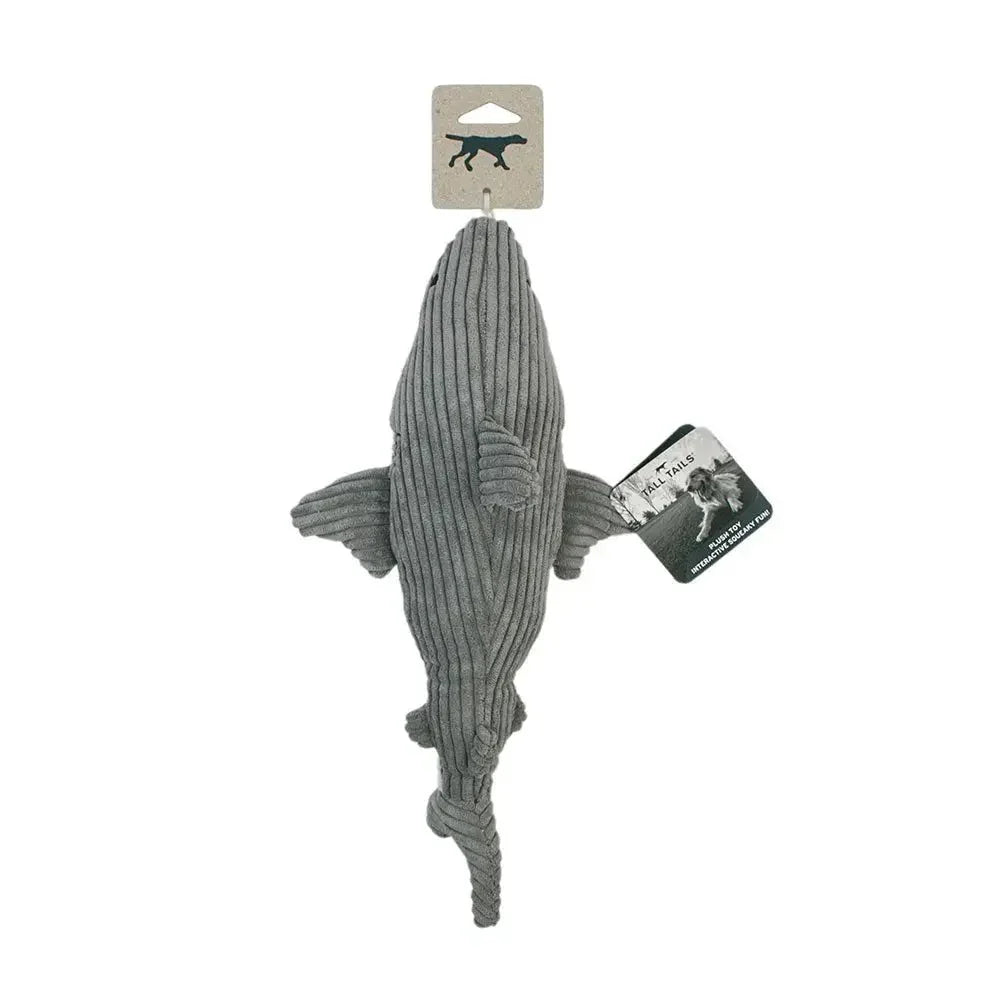 Tall Tails Crunch Shark Dog Toys 14" - Talis Us