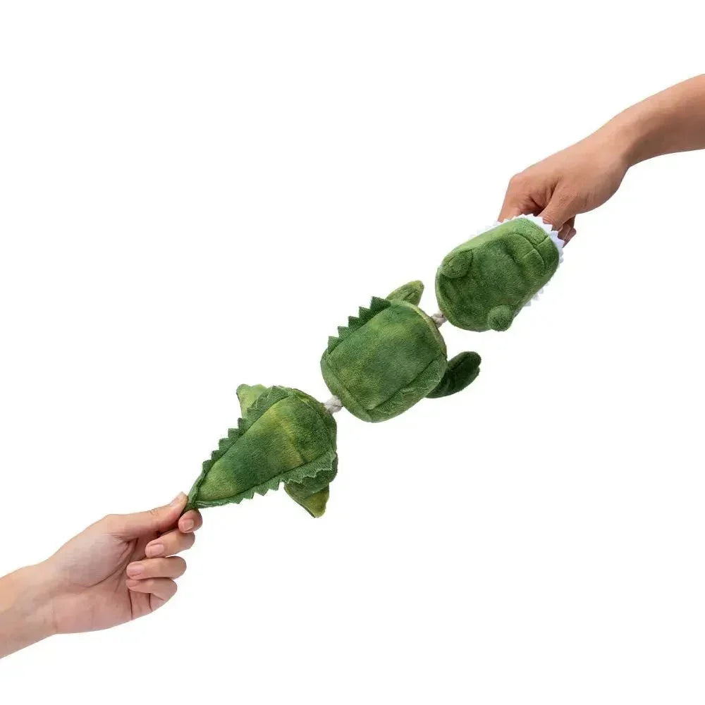 Tall Tails Jointed Plush Alligator Plush Dog Toy - Talis Us