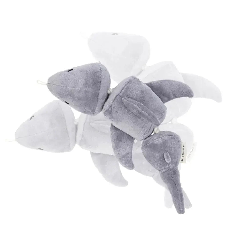 Tall Tails Jointed Plush Shark Plush Dog Toy - Talis Us