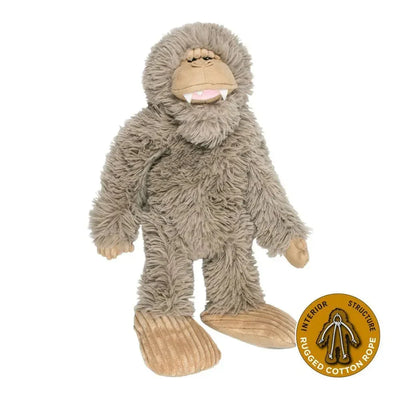 Tall Tails Stuffless Big Foot Dog Toy with Squeaker 20" - Talis Us