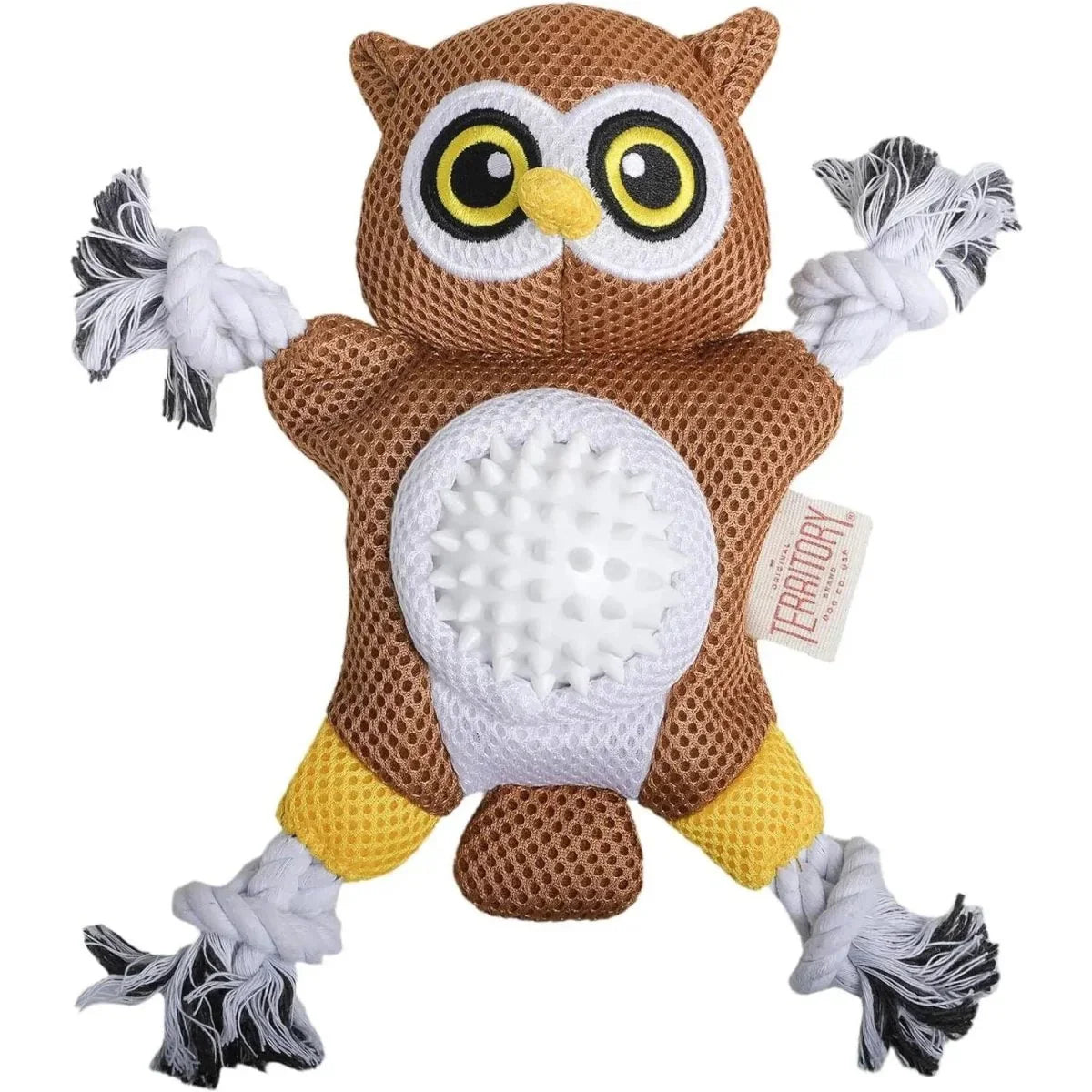 Territory 2 in 1 No Stuffing Removable Fetch Ball Tug Dog Toy - Talis Us