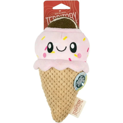 Territory 2 in 1 Plush Squeaker Removable Fetch Ball Dog Toy - Talis Us