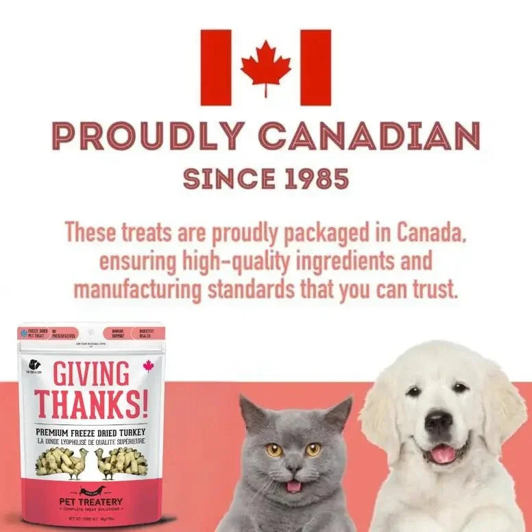 The Granville Island Turkey Freeze - Dried Pet Treats 1.7oz - Talis Us