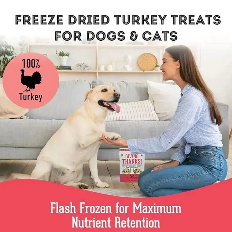The Granville Island Turkey Freeze - Dried Pet Treats 1.7oz - Talis Us