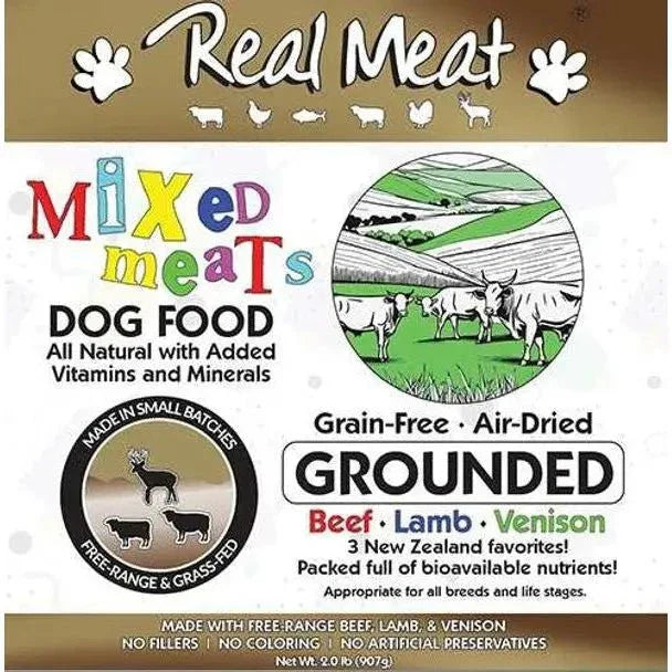 The Real Meat Air - Dried Mixed Meat Grounded Dog & Cat Food 2lb - Talis Us