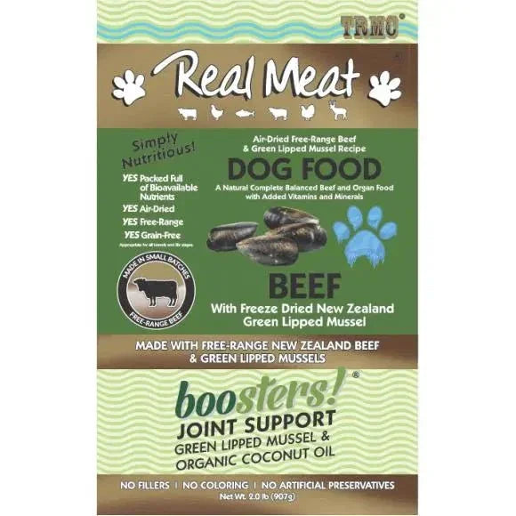 The Real Meat Company Air - Dried Beef with Mussels Dog Food 2lb - Talis Us