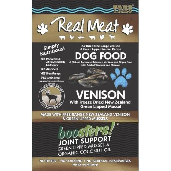 The Real Meat Company Air - Dried Venison with Mussels Dog Food 2lb - Talis Us