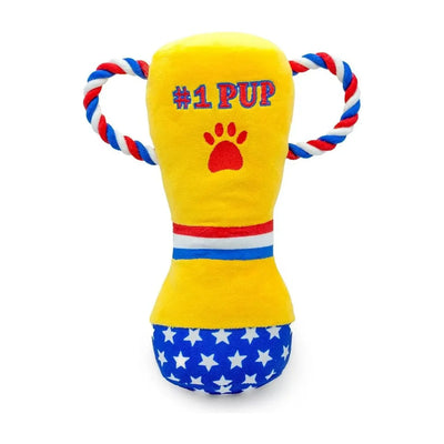 ThoozyPet 1 PUP Trophy Plush Dog Toy 9" - Talis Us