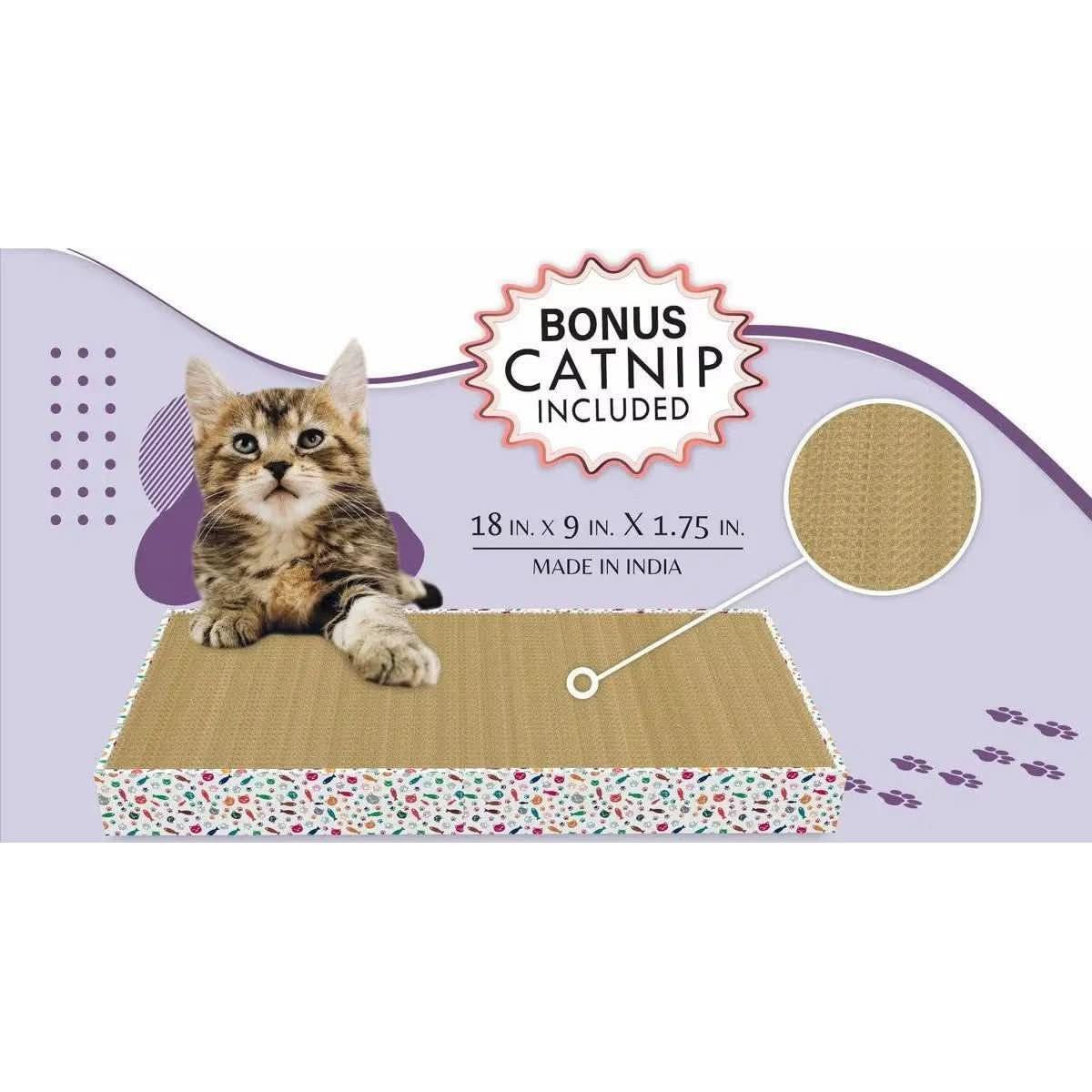 ThoozyPet Double Wide Tray Scratcher - Talis Us