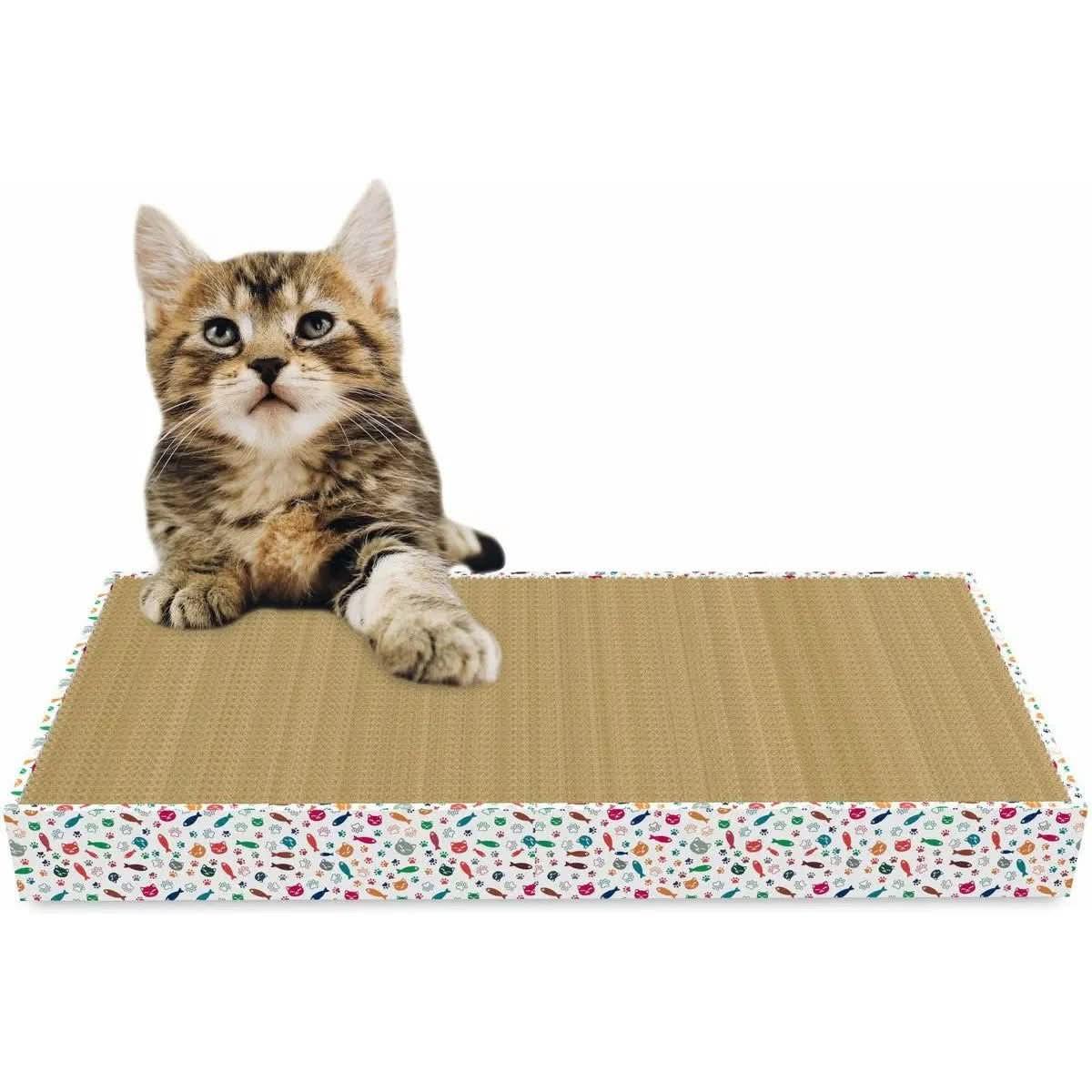 ThoozyPet Double Wide Tray Scratcher - Talis Us