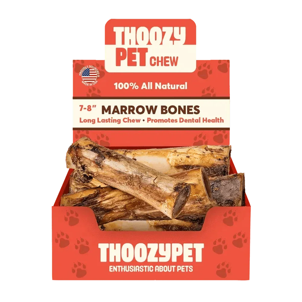 ThoozyPet USA - Sourced Marrow Center Bone Dog Chews 7 - 8" 20ct - Talis Us