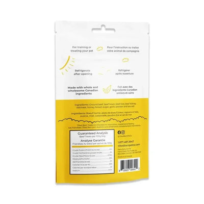 Tilted Barn Pet Company Beef Recipe Treats For Dogs 3.53oz - Talis Us