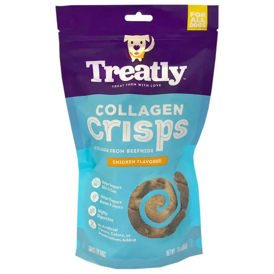 Treatly Collagen Crisps Chicken Dog Treats - Talis Us