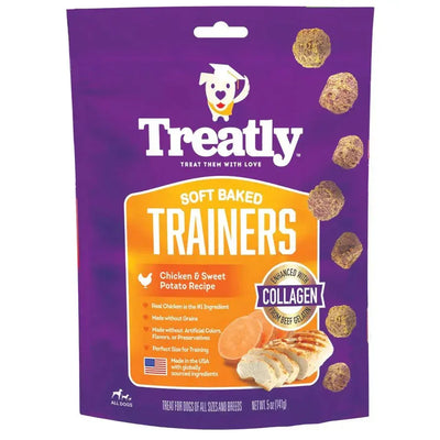 Treatly Soft Baked Trainers Dog Treats 5 oz - Talis Us