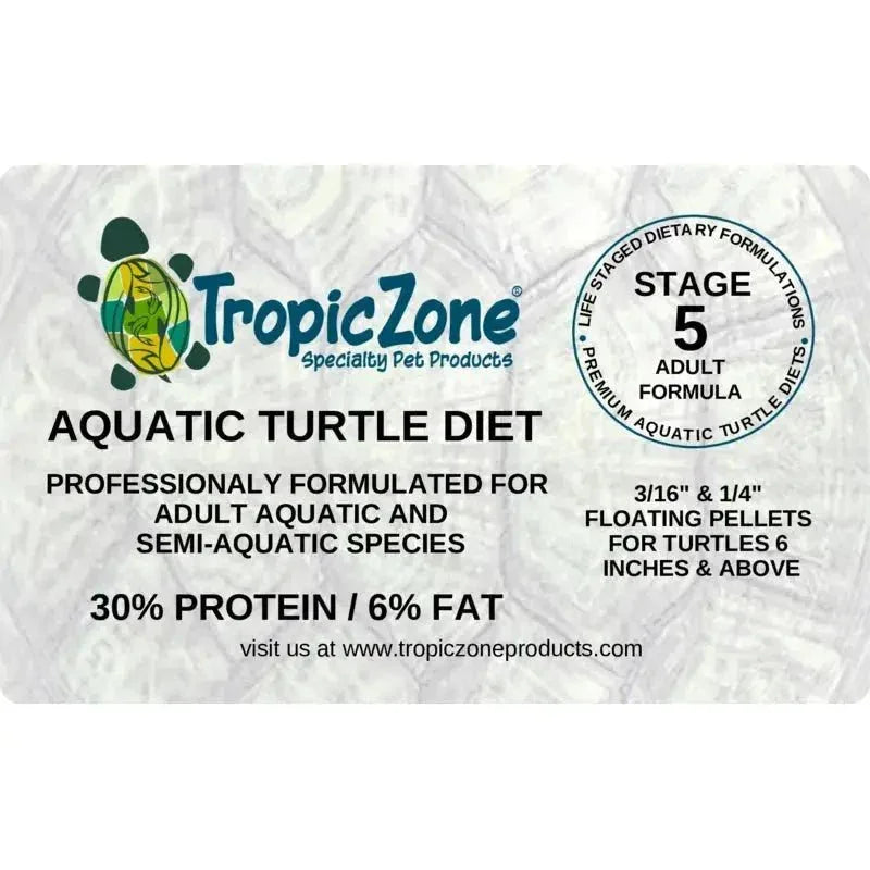 TropicZone Aquatic Turtle Diet Stage - 5 Adult Formula - Talis Us