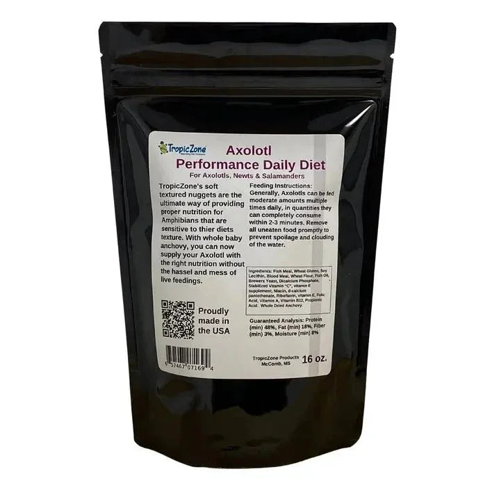 TropicZone Axolotl Performance Daily Diet - Talis Us