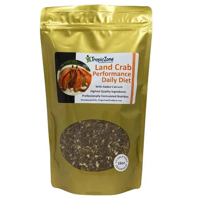 TropicZone Land Crab Performance Diet - Talis Us