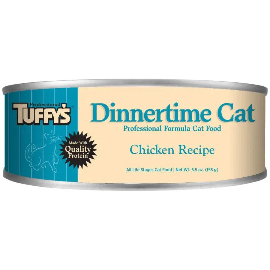 Tuffy's Dinnertime Chicken Canned Cat Food 24ea/5.5 oz - Talis Us