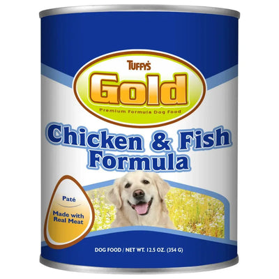 Tuffy's Gold Chicken & Fish Canned Dog Food 12ea/12.5 oz - Talis Us
